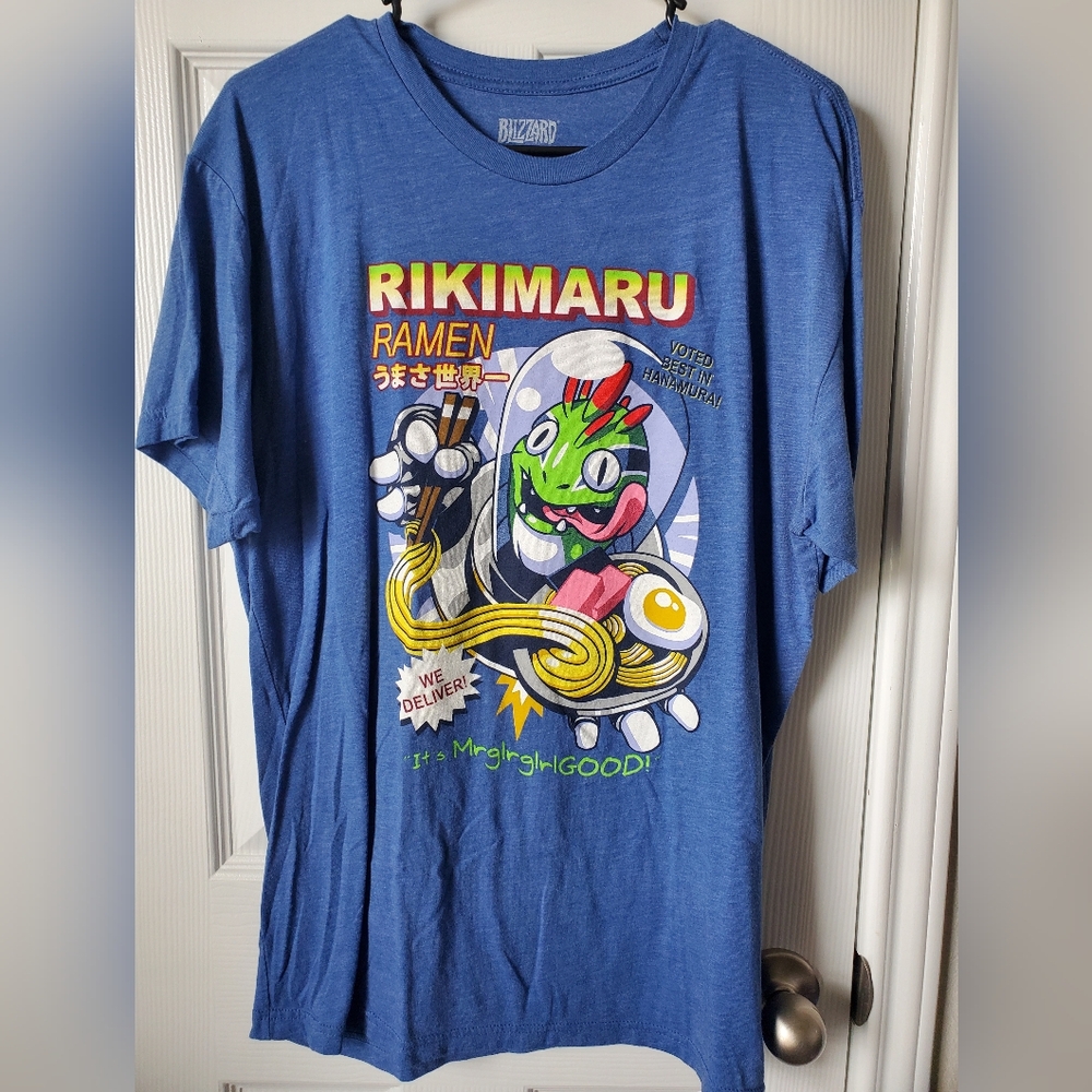 Blizzard Overwatch Rikimaru Ramen Tee XL